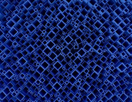 blue graphic