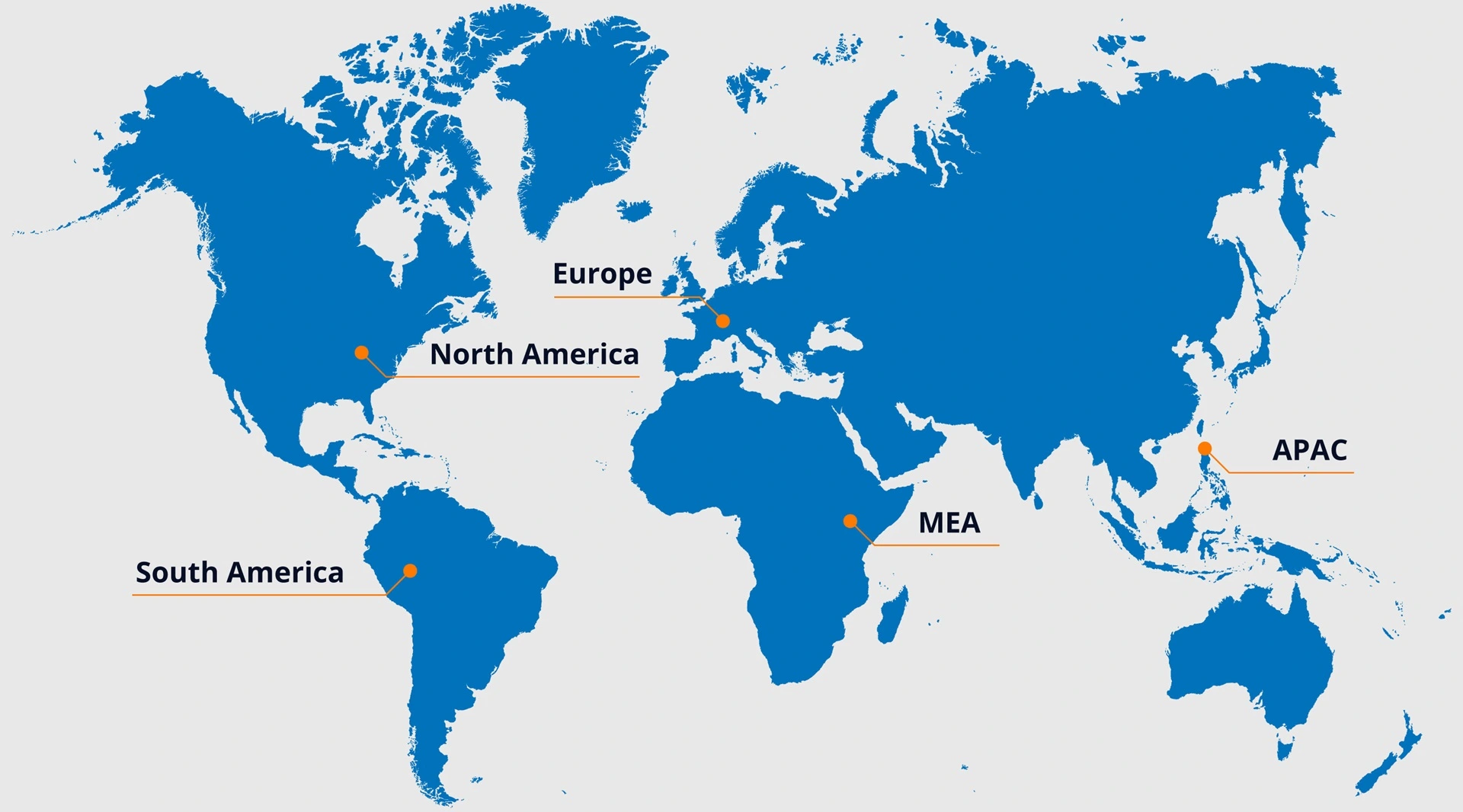 NTT DATA Global presence image