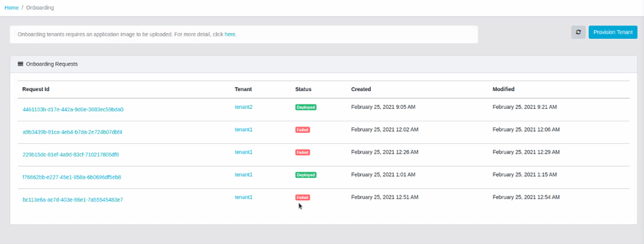 AWS SaaS Boost Console