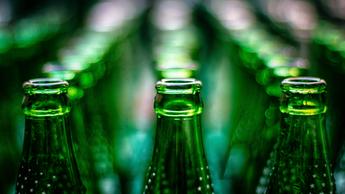 Green Bottles in Rows